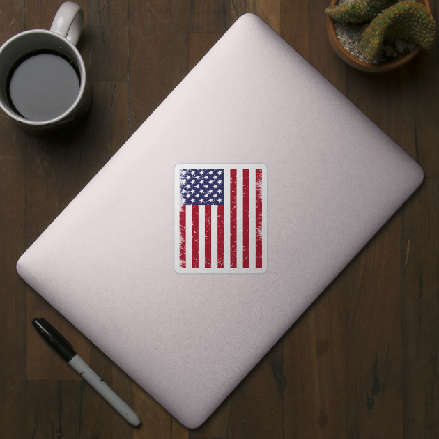 US American Flag Gift by Scott Richards